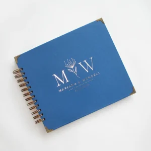 Livro para Fotos e Mensagens de Casamento - Saurá Lazuli